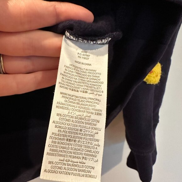 Boden Fruit Applique Cotton Sweatshirt - Picture 3 of 5